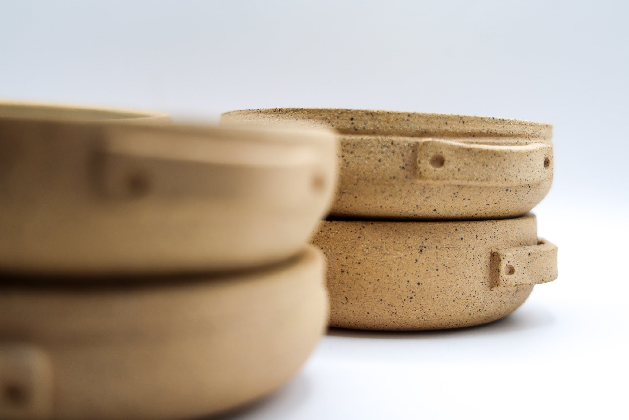 Dip Bowls with Ribbon Handles