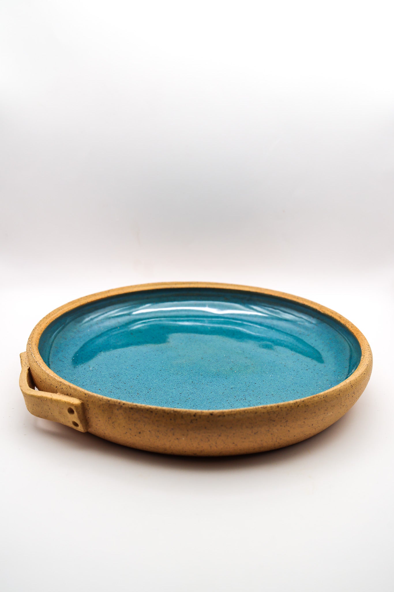 Serving Platter with Ribbon Handles